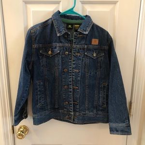 John Deere Denim Jean Jacket Child Medium 10/12